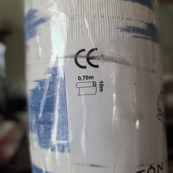 Gaston Y Daniela Wallpaper Libreria Ikat Azul GDW-5446-002 27.5 in X 32.8 ft NEW - Picture 4 of 9